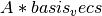 A *
basis_vecs