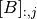 [B]_{:,j}