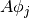 A \phi_j